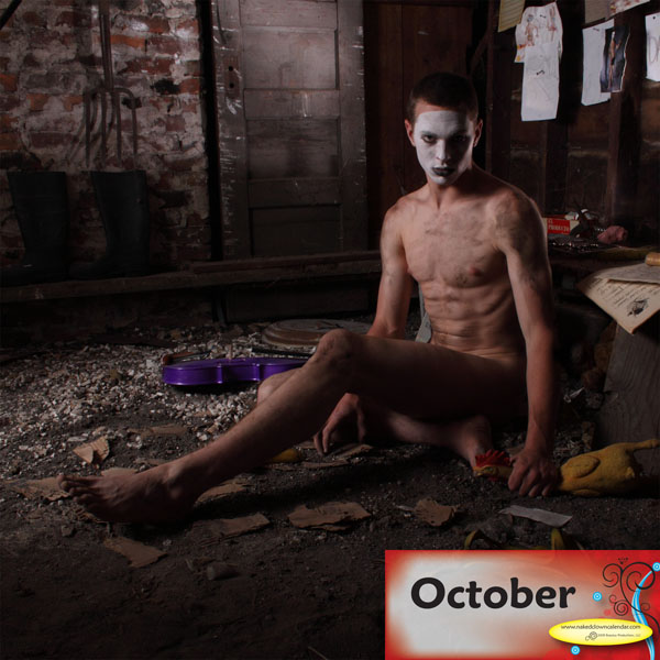 Naked Clown Calendar 26