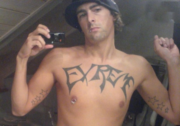 If you're going to get something like EXTREME tattooed on your chest 