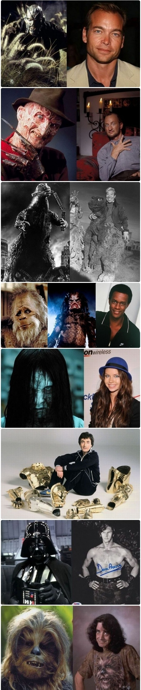 Celebrities Behind The Makeup