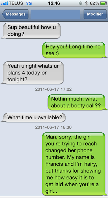 strange text messages