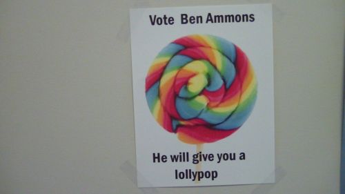 ben ammons for class president