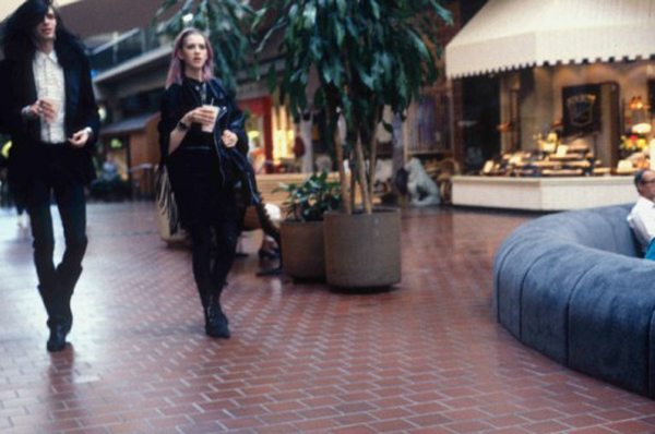 interesting 90s pictures from a mall
