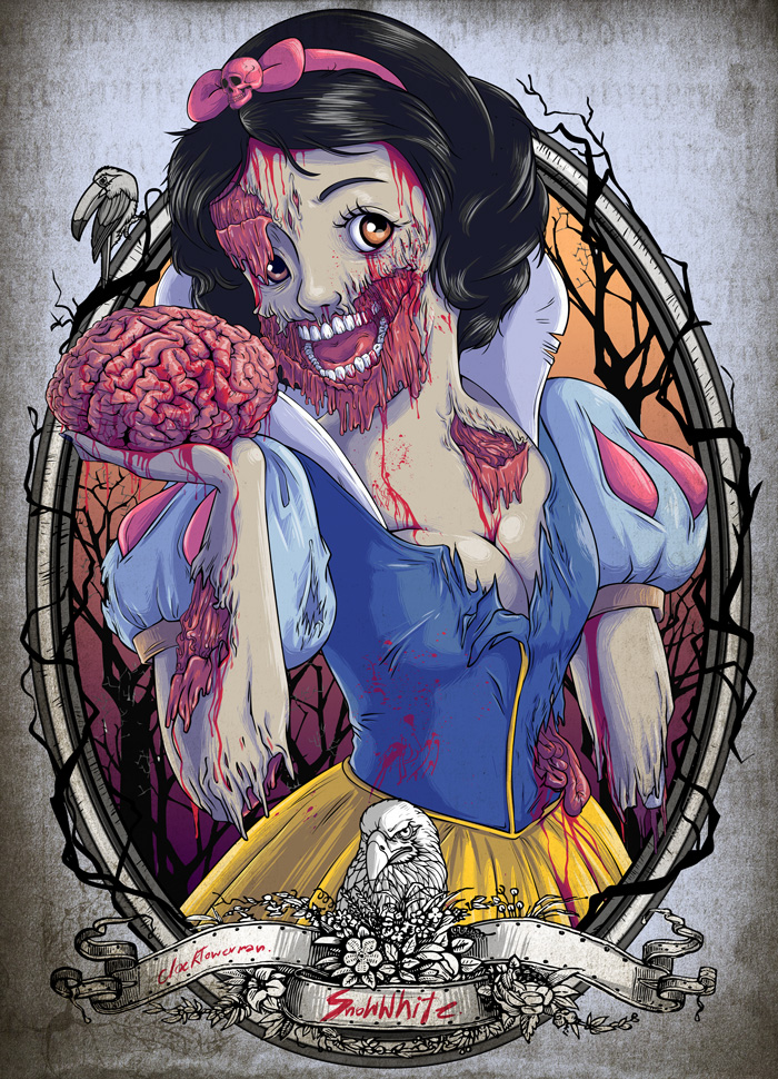 zombie disney princess