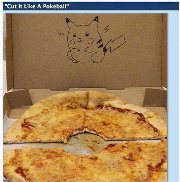 funny pizza box drawing