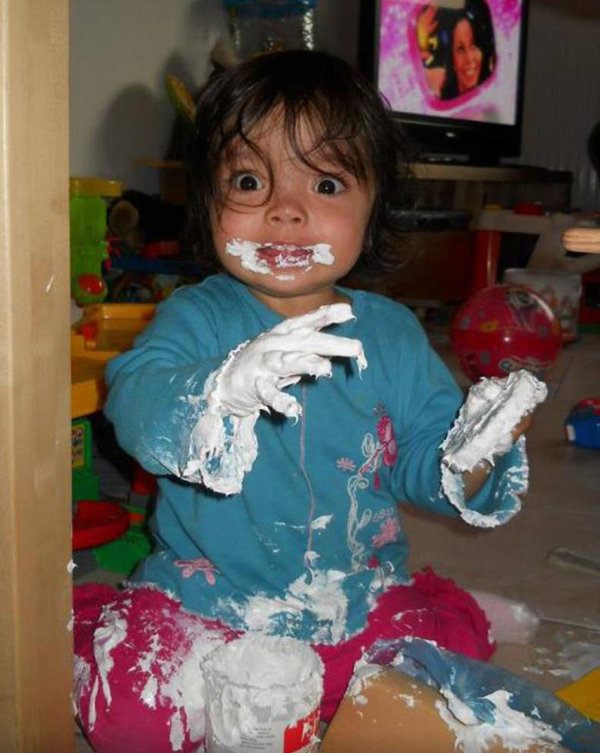 funny pictures messy kids