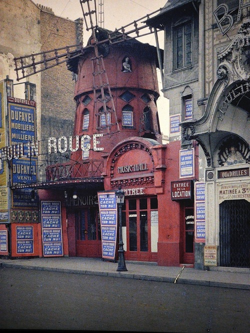 colored pictures of paris 1914
