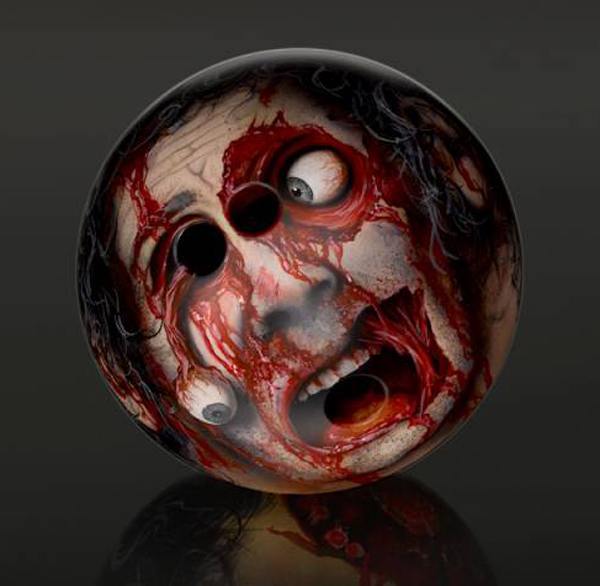 severed head bowling ball