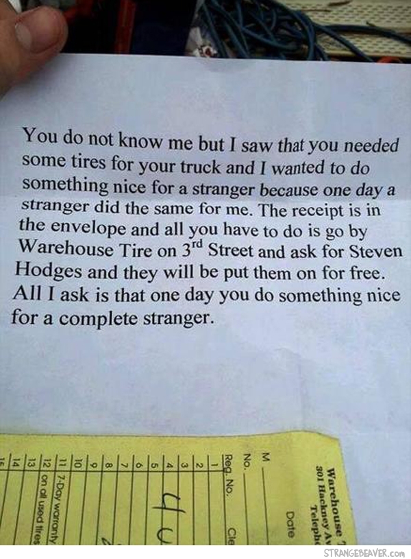 random acts of kindness faith in humanity restored