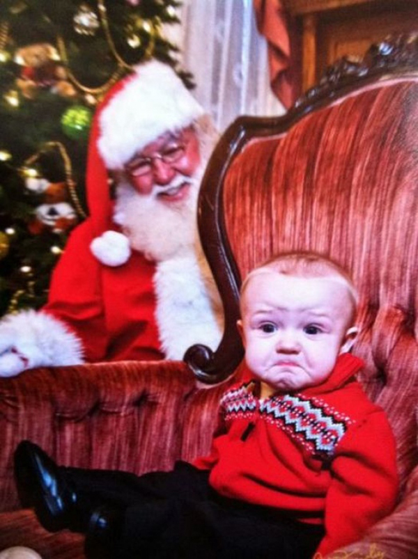 funny santa pictures