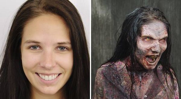 the walking dead zombie makeup