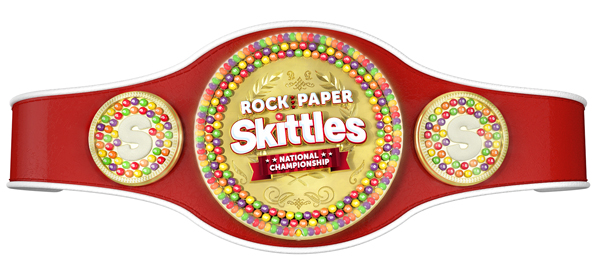skittles rock paper scissors