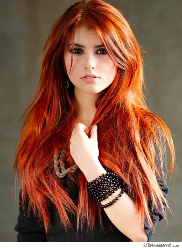 beautiful redhead girl
