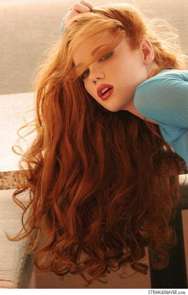 beautiful redhead girl
