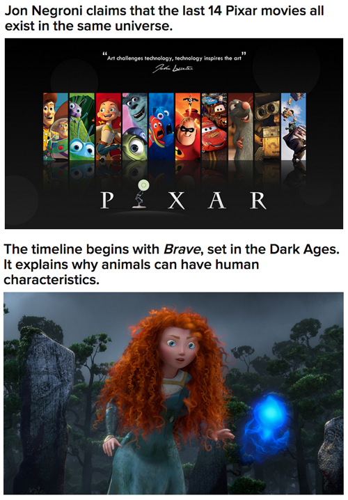 pixar universe theory
