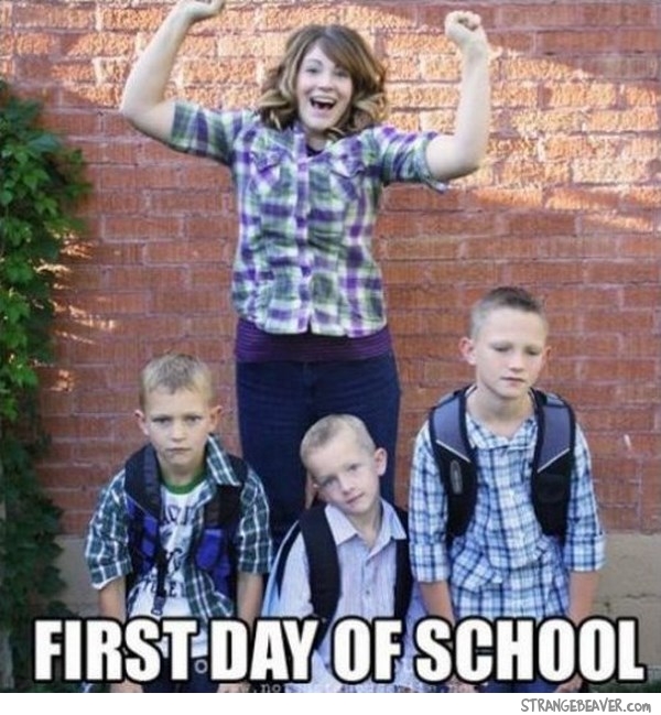 funny back to school
