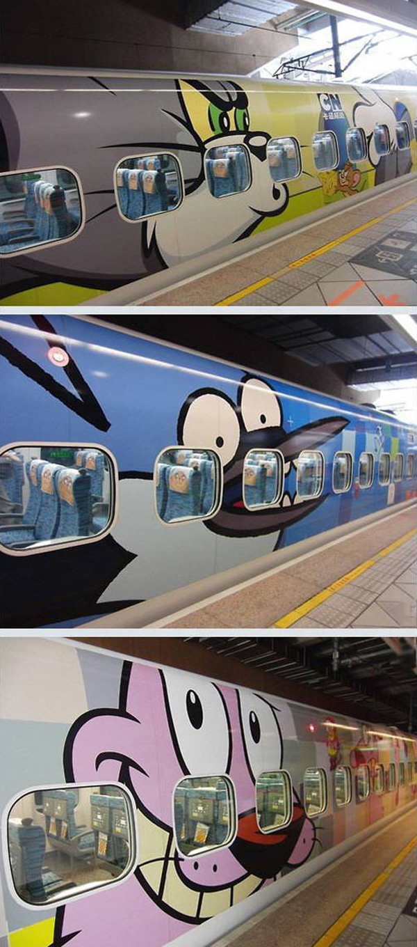 cartoon network bullet train