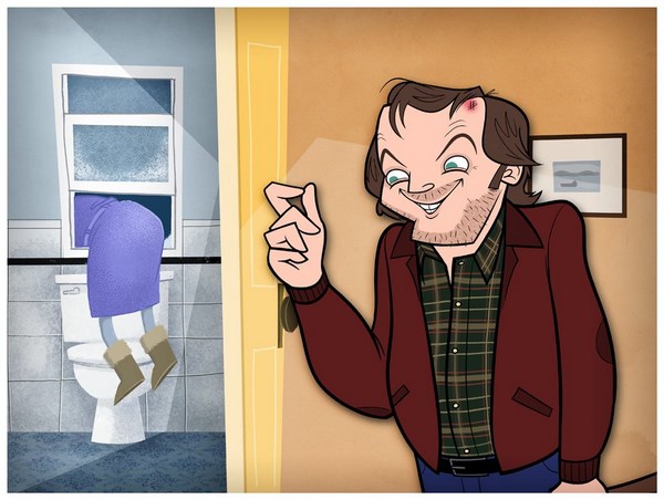 cartoon versions of famous movies