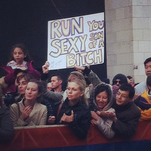 funny nyc marathon 2013 sign