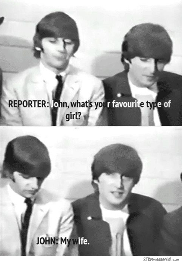 Funny Beatles interview