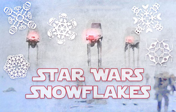 star wars snowflakes