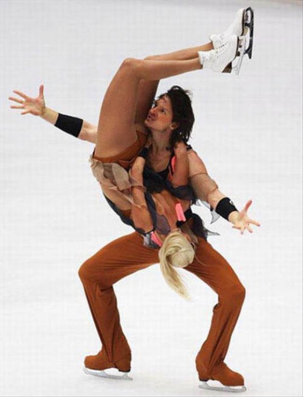 funny olympic figure skaters