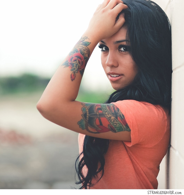 Beautiful Girl With Tattoos