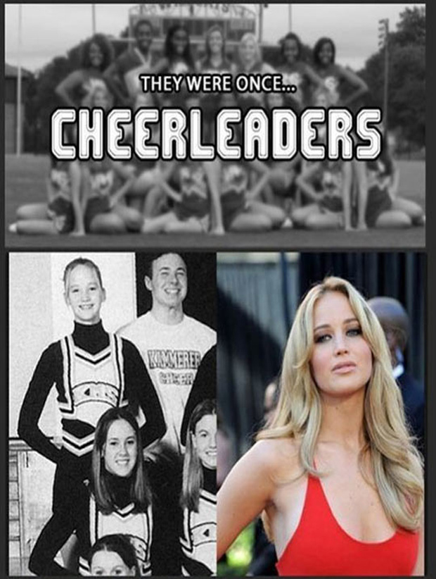 celebrity cheerleaders
