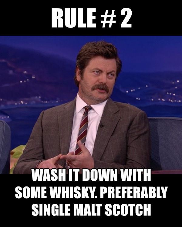 nick offerman's rules for being a man