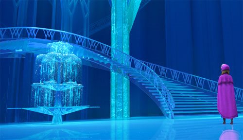 queen elsa's ice palace