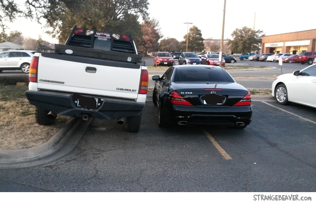 You fail at parking