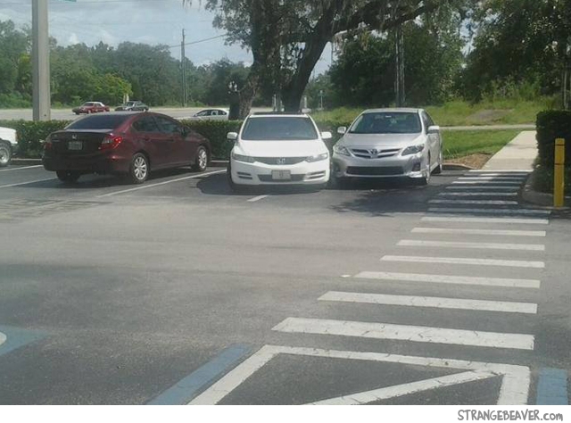 You fail at parking