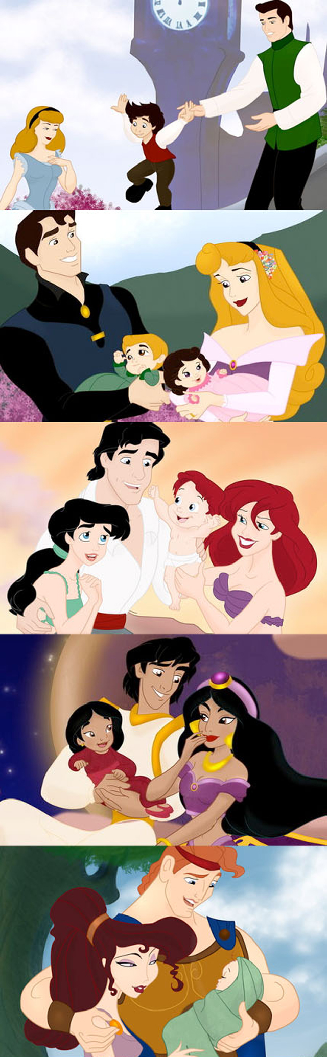 Children of Disney couples