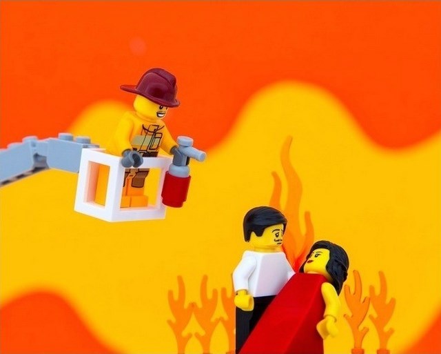 Lego state diorama Georgia 
