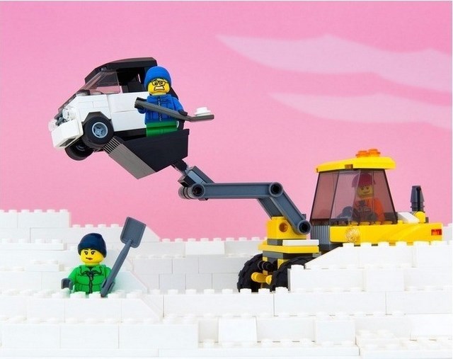 Lego state diorama Minnesota 