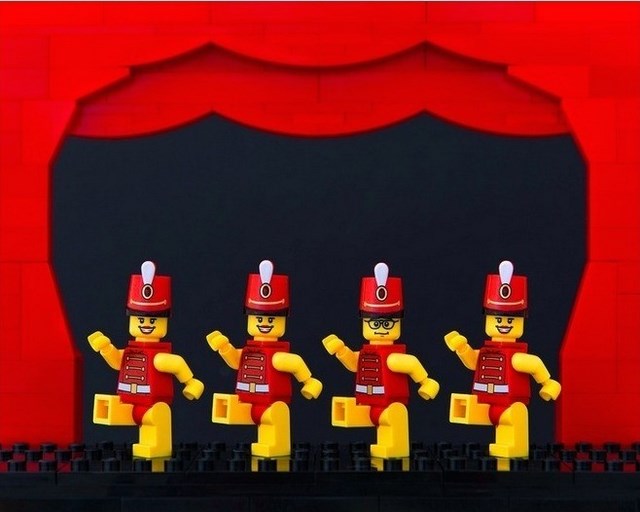 Lego state diorama Nevada 
