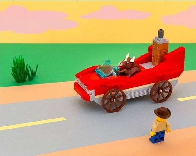 Lego state diorama  Oklahoma