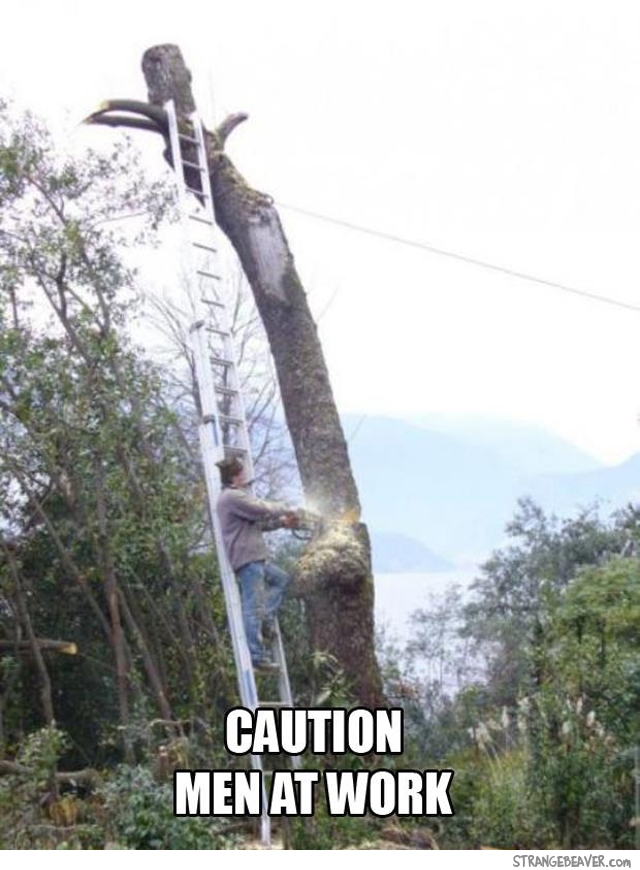 Funny stupid safety fail