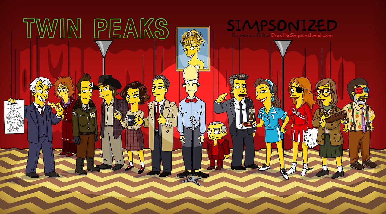 TV and movie characters with a Simpson's makeover