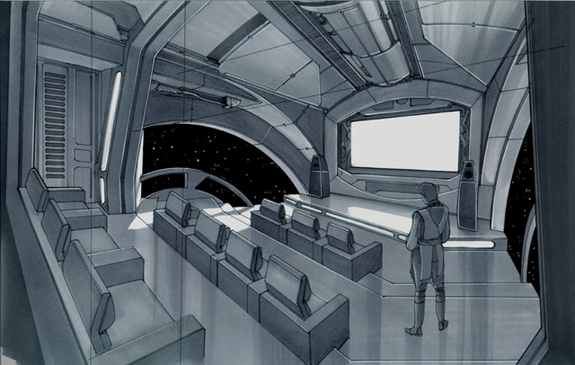 Cool Star Wars Death Star themed home theater