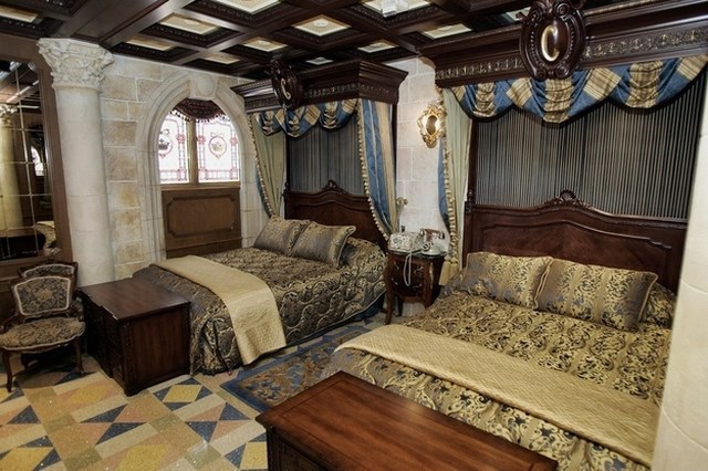Inside Cinderella's Castle suite at Walt Disney World's Magic Kingdom