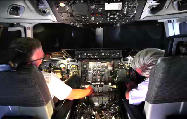 Sleeping airline pilots
