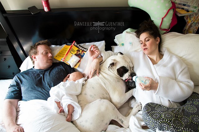Realistic family photography
