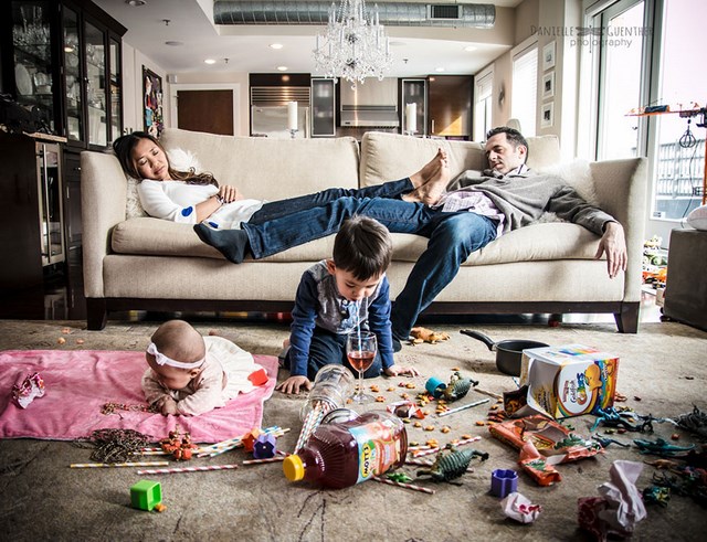 Realistic family photography