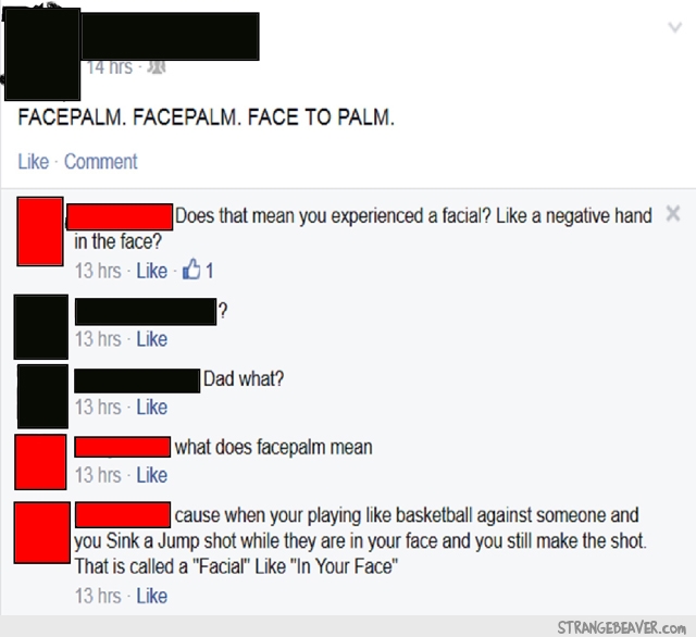 Funny Facebook Fail