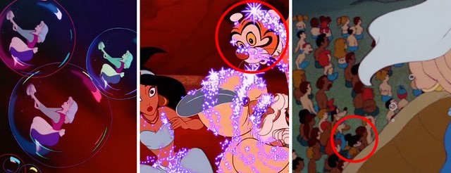 Hidden Mickey in popular Disney Films