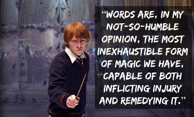 Harry Potter Quotes Inspirational Poster