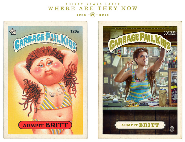 Armpit Britt - Garbage Pail Kids - Where Are They Now?