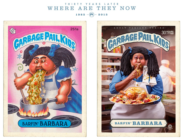 Barfin Barbara - Garbage Pail Kids - Where Are They Now?