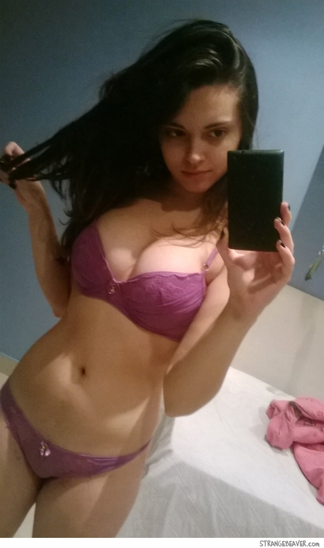 Sexy mirror selfie