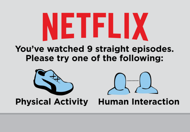 More helpful Netflix messages